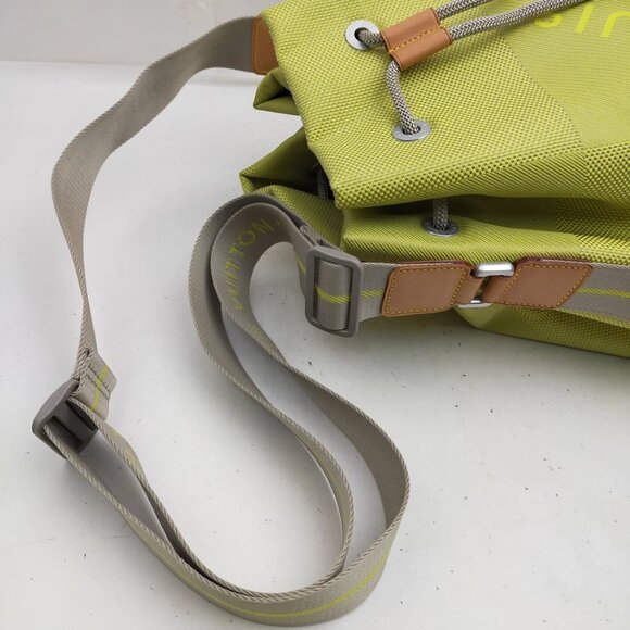 Louis Vuitton LV Shoulder Bag Yellow Nylon 504-030625 - Picture 6 of 9